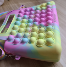 Load image into Gallery viewer, Amerner Rubber Children&#39;s Multiple Activity Toys Pop Shoulder Bag Fidget Toys for Girls
