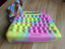 Load image into Gallery viewer, Amerner Rubber Children&#39;s Multiple Activity Toys Pop Shoulder Bag Fidget Toys for Girls
