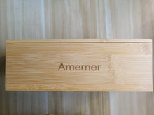 Load image into Gallery viewer, Amerner Bamboo Ziplock Bag Storage Organizer for Kitchen Counter
